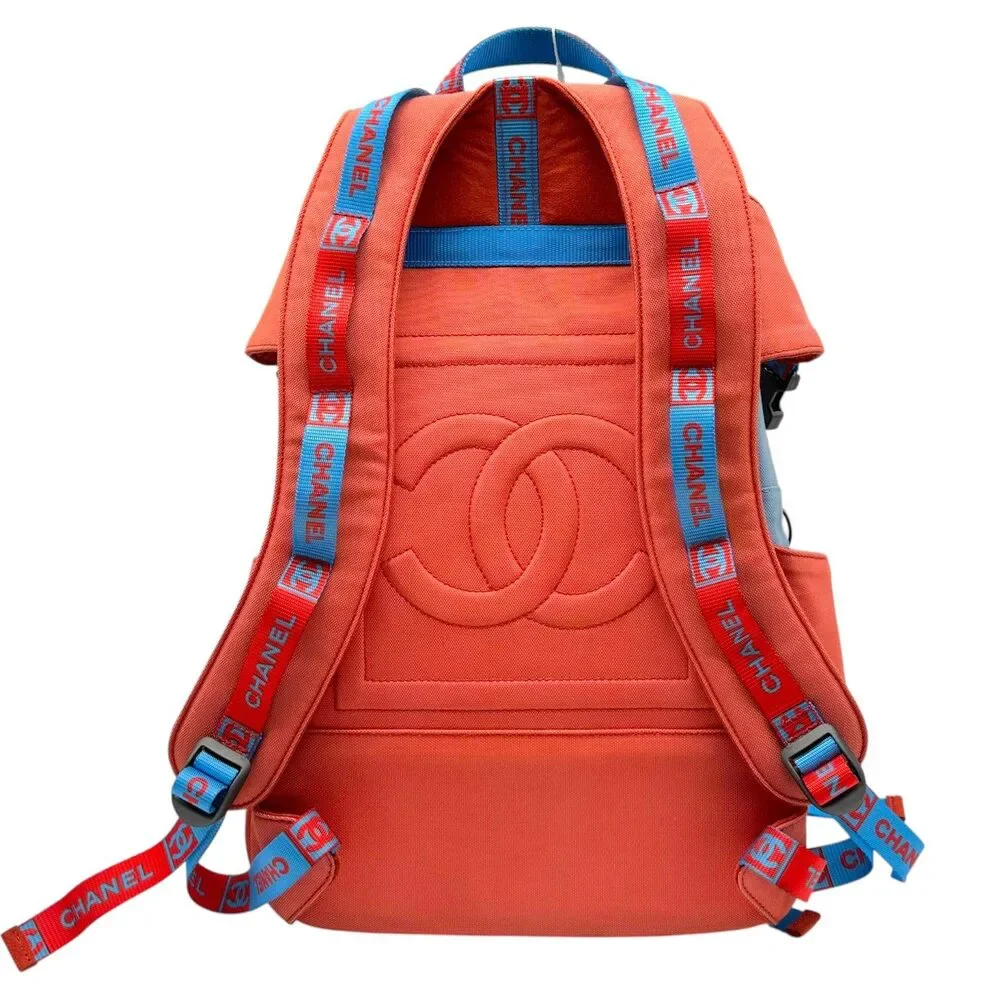 Chanel Sport Pink & Blue Backpack 2002-03